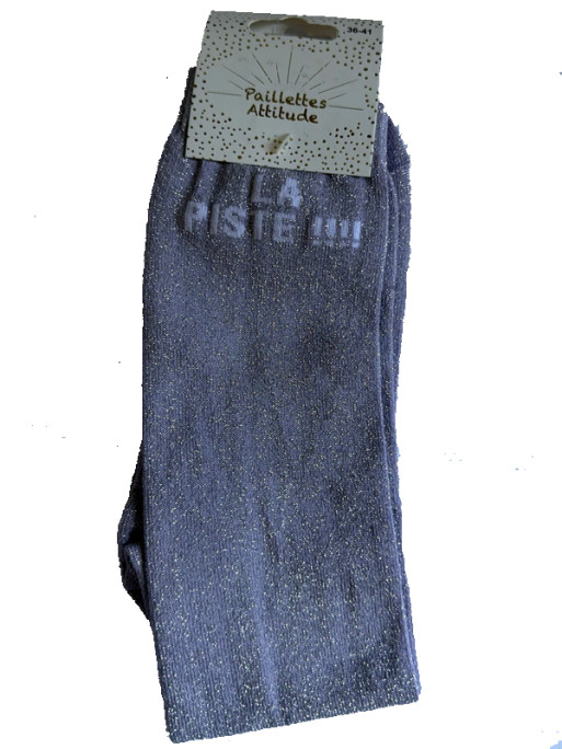 Chaussettes d'équitation pailletées ''La piste'' Paillettes Attitude