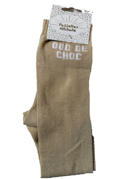 Chaussettes d'équitation pailletées '''Duo de choc'' Paillettes Attitude