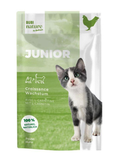 Filets Bubi Nature chat junior poulet 70g Bubimex
