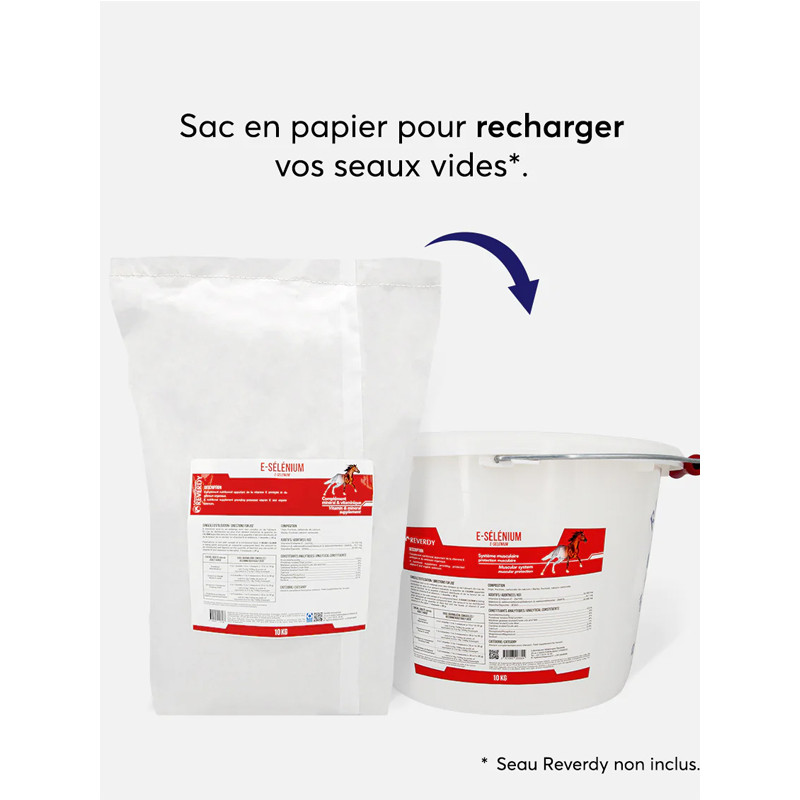 Complément Vitamine E&Sélénium Eco 10kg Reverdy