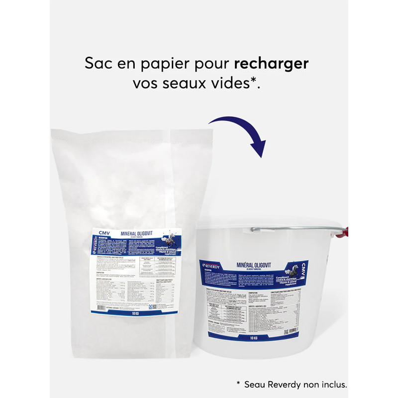 CMV Minéral Oligovit Eco 10kg Reverdy