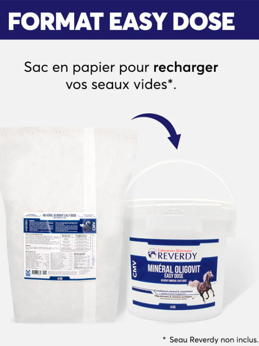 CMV Minéral Oligovit Easy-Dose Eco 4kg Reverdy