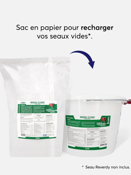 CMV Minéral Elevage Eco 12.5kg Reverdy