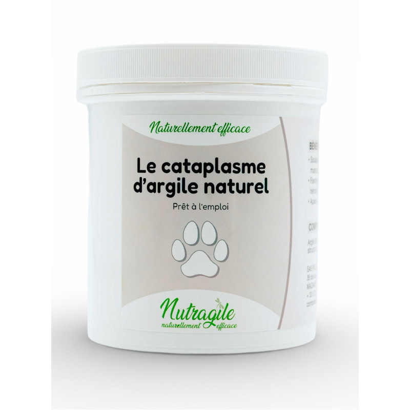 Cataplasme d'argile naturel 750g Nutragile