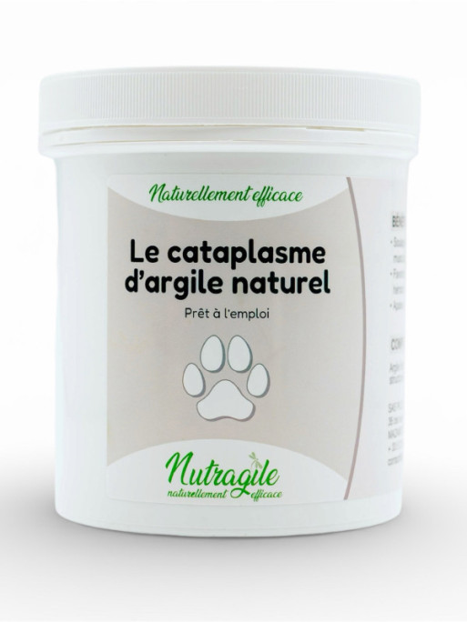 Cataplasme d'argile naturel 750g Nutragile