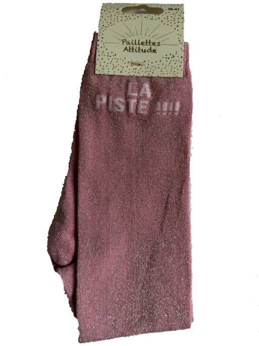 Chaussettes d'équitation pailletées ''La piste'' Paillettes Attitude