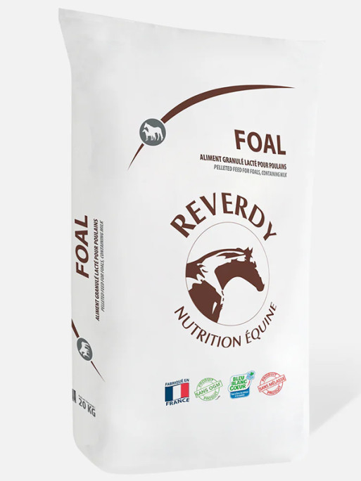 Granulés lacté pour poulains Foal 20kg Reverdy