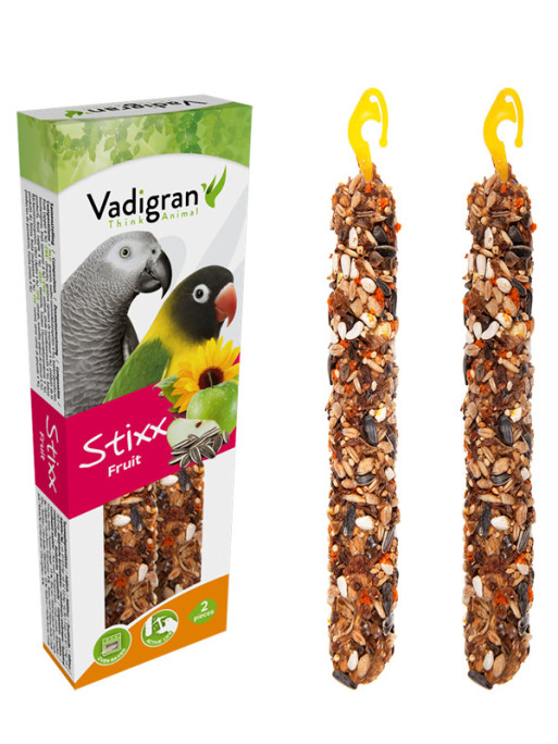 Sticks de granulés perruche et perroquet Vadigran