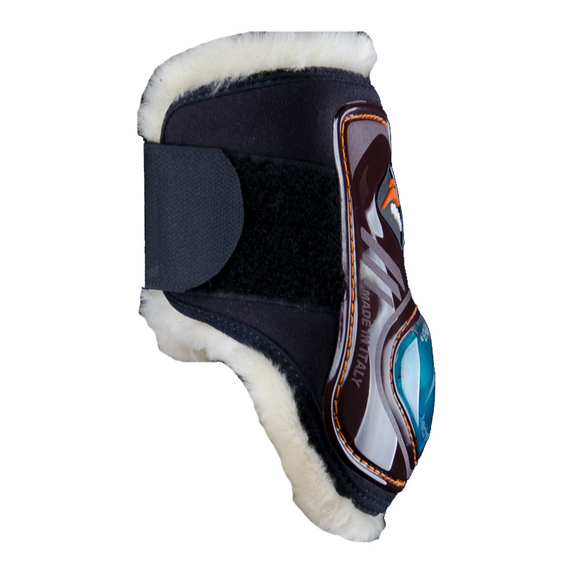 Protège-boulets eShock velcro fluffy Equick