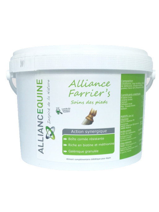 Complément alimentaire Biotine Alliance Farrier's 1.5kg Alliance Equine