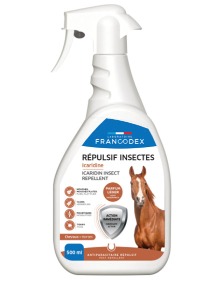 Spray répulsif insectes Icaridine 500ml Francodex