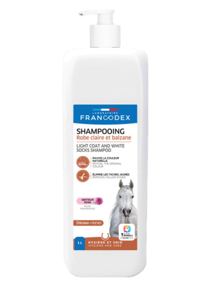 Shampoing robe claire et balzane 1L Francodex