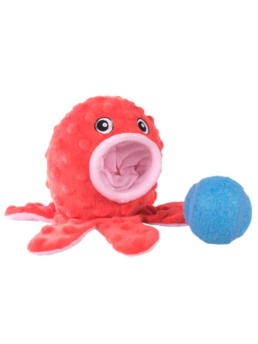Jouet avec balle Pieuvre Fetcher 20cm Vadigran