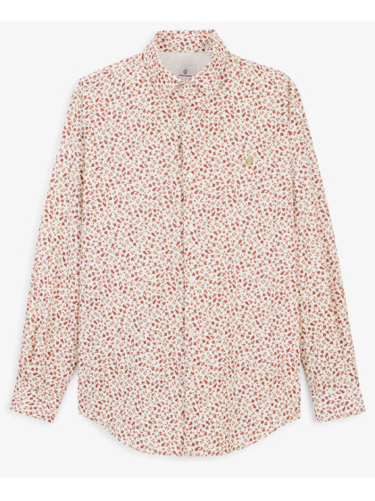 Chemise manches longues à imprimés SS26 Serge Blanco