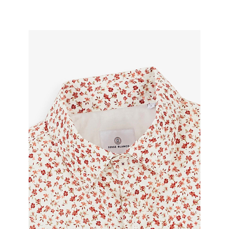 Chemise manches longues à imprimés SS26 Serge Blanco