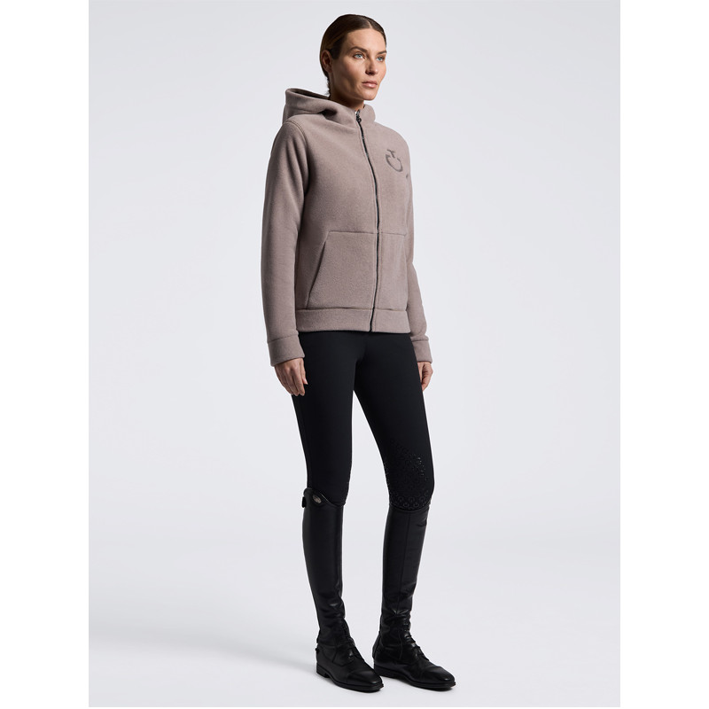 Sweat à capuche zippé Fleece FW26 Cavalleria Toscana