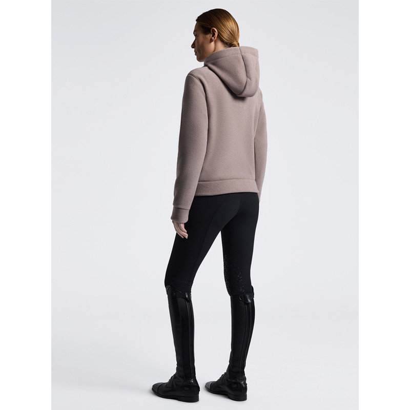 Sweat à capuche zippé Fleece FW26 Cavalleria Toscana