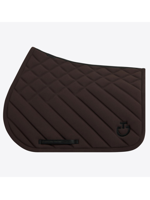 Tapis de selle Diamond and Lines Quilted Jumping FW26 Cavalleria Toscana