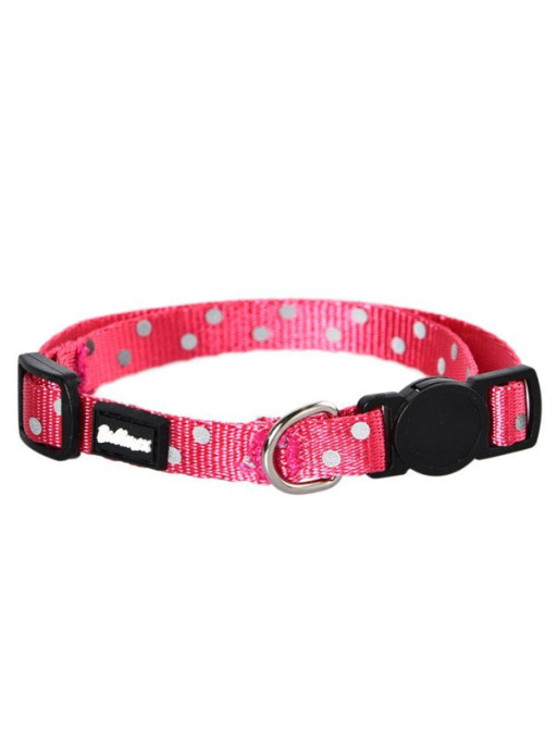 Collier réglable réfléchissant chat Bubimex