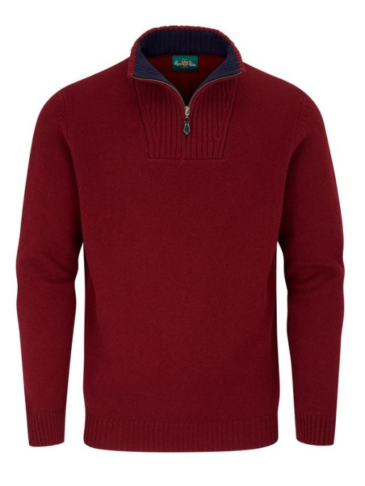 Pull Millstall demi zip Alan Paine