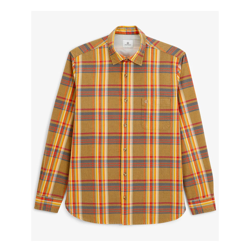 Chemise Chevron carreaux FW26 Serge Blanco