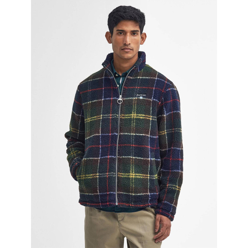 Veste polaire Tartan Sherpa FW26 Barbour