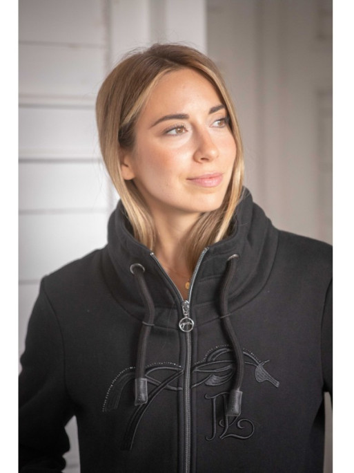 Sweat zippé Strass Native Pénélope