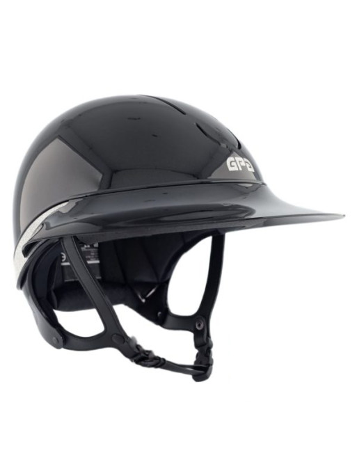 Casque Global Gala First Lady Hybrid noir shinny GPA (vendu sans la mousse)