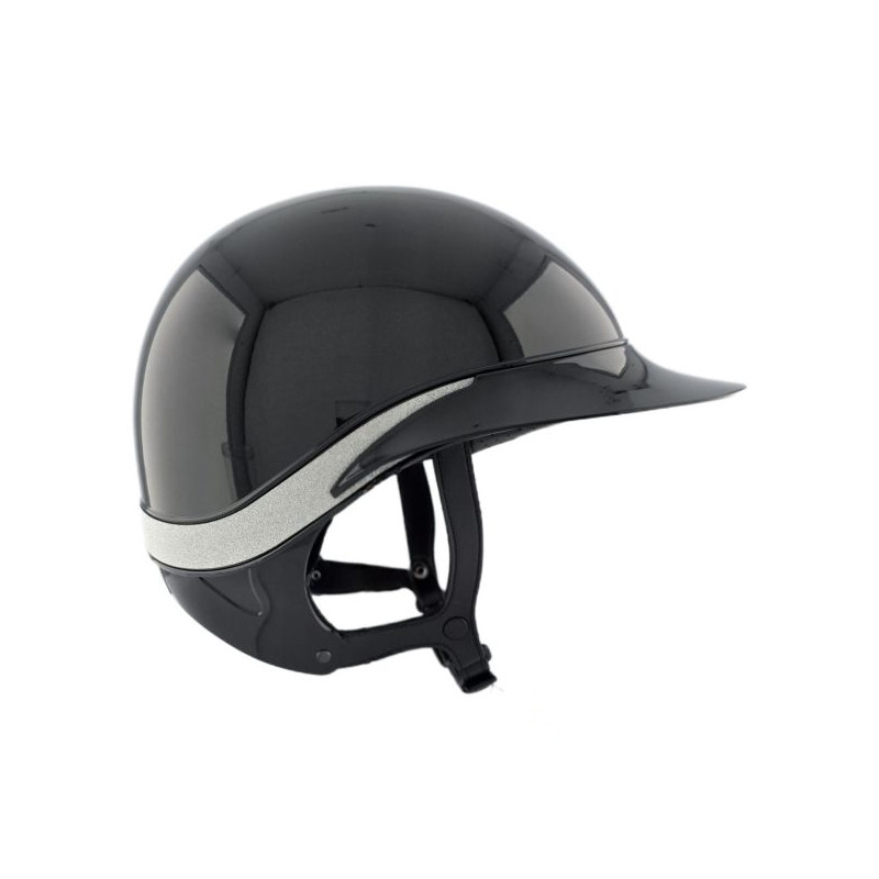 Casque Global Gala First Lady Hybrid noir shinny GPA (vendu sans la mousse)