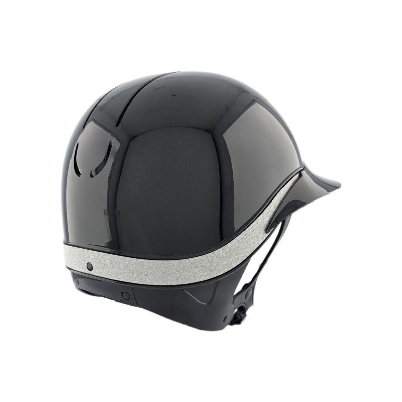 Casque Global Gala First Lady Hybrid noir shinny GPA (vendu sans la mousse)