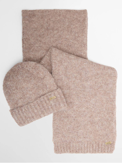 Coffret écharpe et bonnet Emmy FW26 Barbour