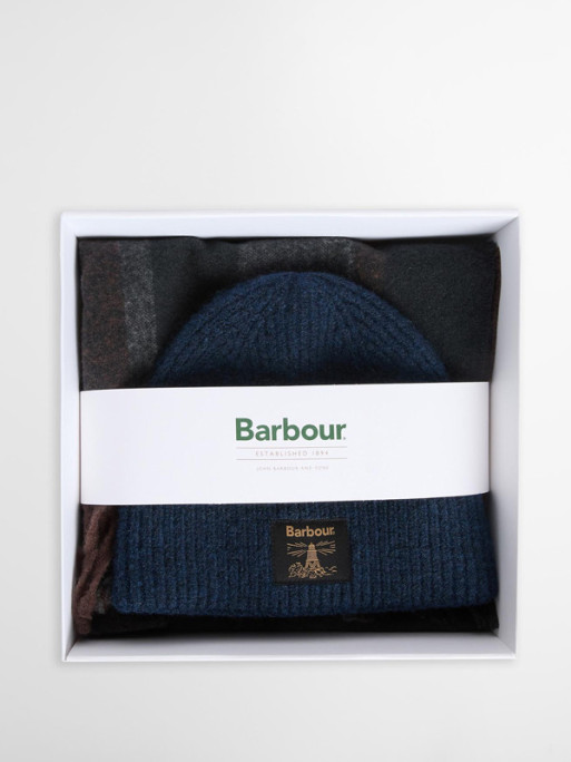 Coffret écharpe et bonnet Westerdale FW26 Barbour