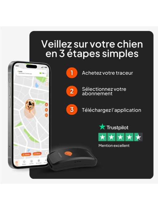 Traceur GPS XT chien Weenect