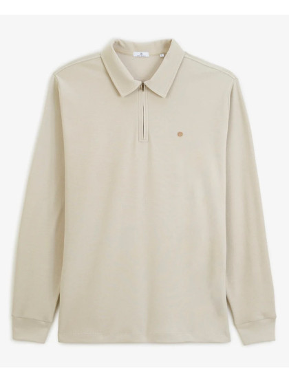 Polo zippé Interlock FW26 Serge Blanco