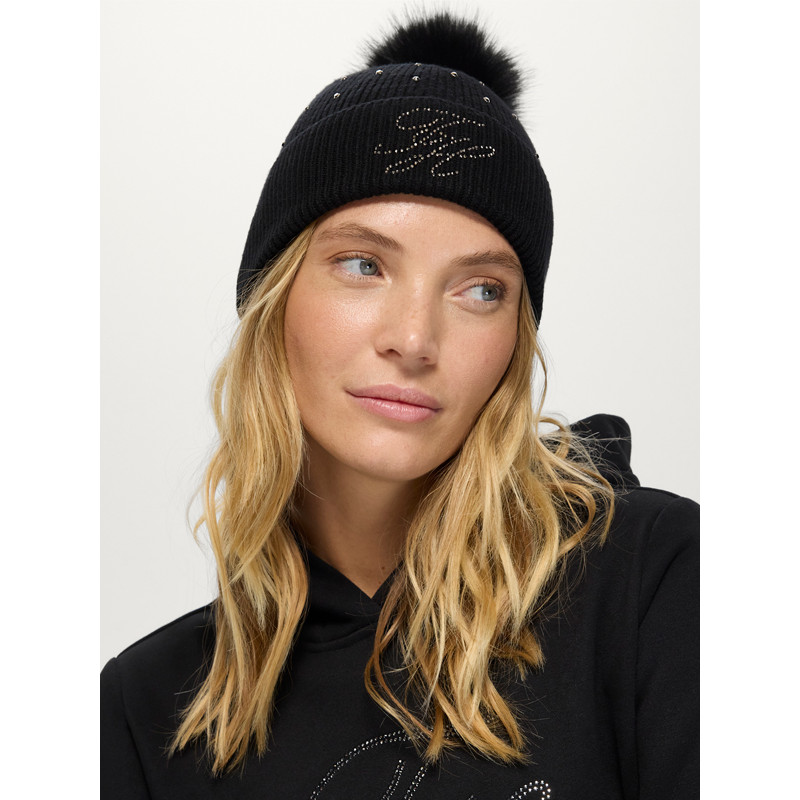 Bonnet Daly pom-pom FW26 Tommy Hilfiger Equestrian
