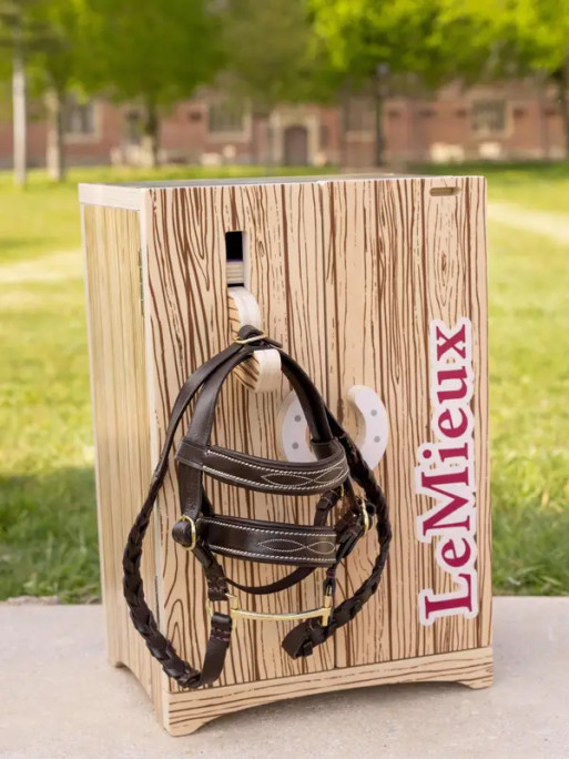 Casier de sellerie en bois pour Toy Pony LeMieux
