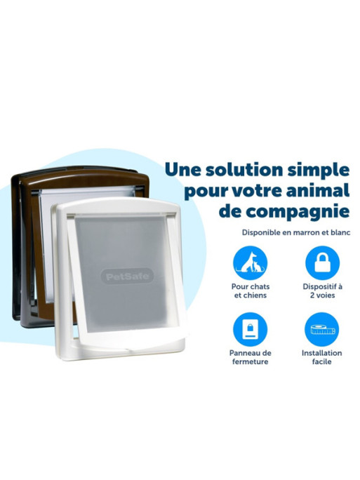 Porte Staywell 2 positions chats / petits chiens PetSafe
