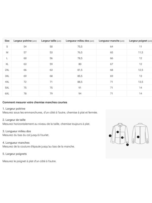 Chemise manches longues stretch FW26 Serge Blanco