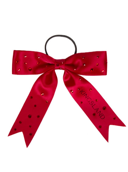 Nœud rouge avec cristaux Swarovski KLMonroe Kingsland