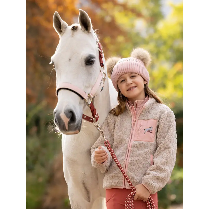 Veste en polaire motif coeur Thora Mini LeMieux