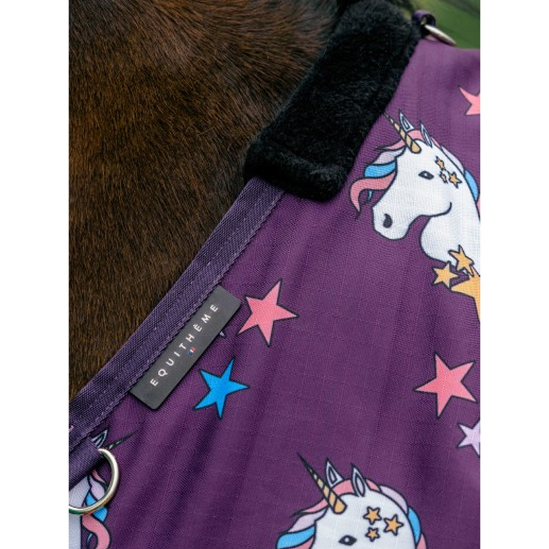Couverture d'extérieur 220g 600D Licorne Equi-Thème