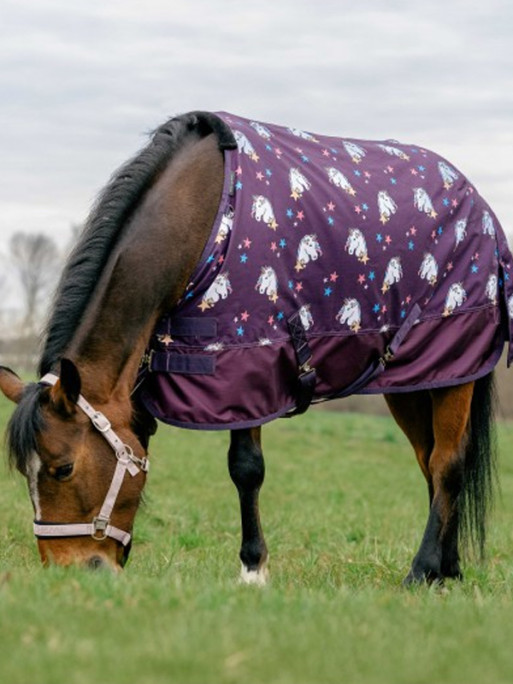 Couverture d'extérieur 0g 600D Licorne Equi-Thème