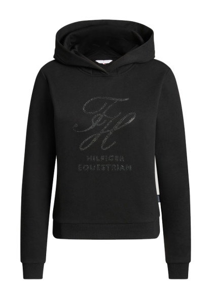 Sweat à capuche Estelle Rhinestone FW26 Tommy Hilfiger Equestrian
