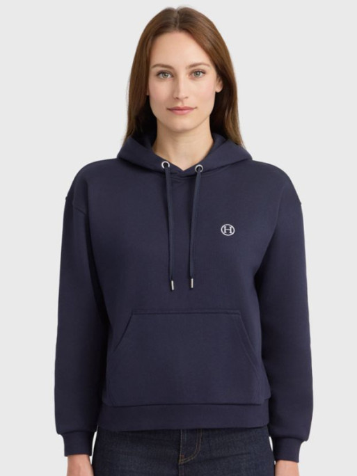 Sweat à capuche Coeur Octorbre Rose Harcour
