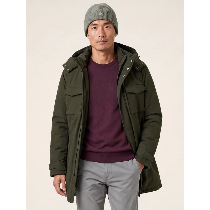 Bonnet côtelé en maille FW26 Serge Blanco