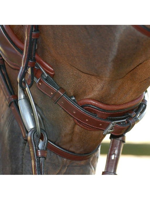 Bridon Muserolle Combinée Pull Back Dressage Collection Dy'on Bridon Muserolle Combinée Pull Back Dressage Collection Dy'on