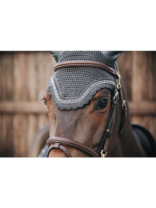 Bonnet anti-mouche Wellington stone & pearl Kentucky Bonnet anti-mouche Wellington stone & pearl Kentucky