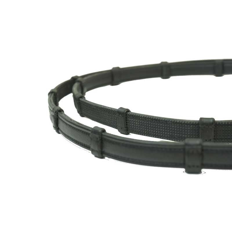 Rênes dressage soft grip 16 MM avec arrêtoirs Signature by Antarès