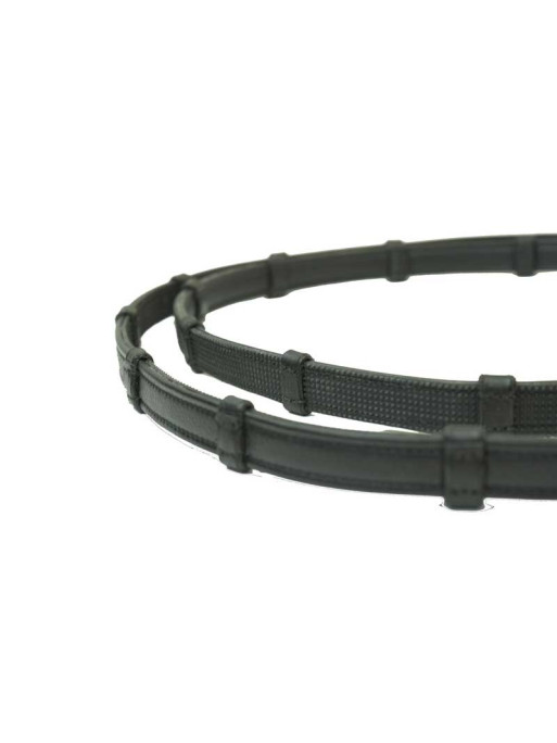 Rênes dressage soft grip 16 MM avec arrêtoirs Signature by Antarès
