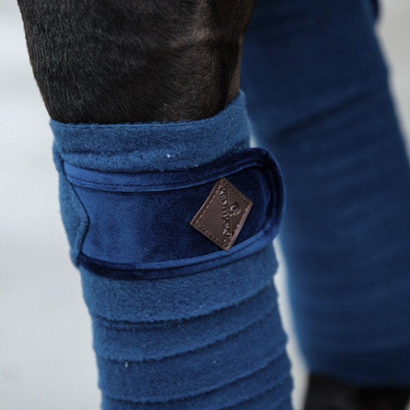 Bandes de polo Basic Velvet bleu marine Kentucky